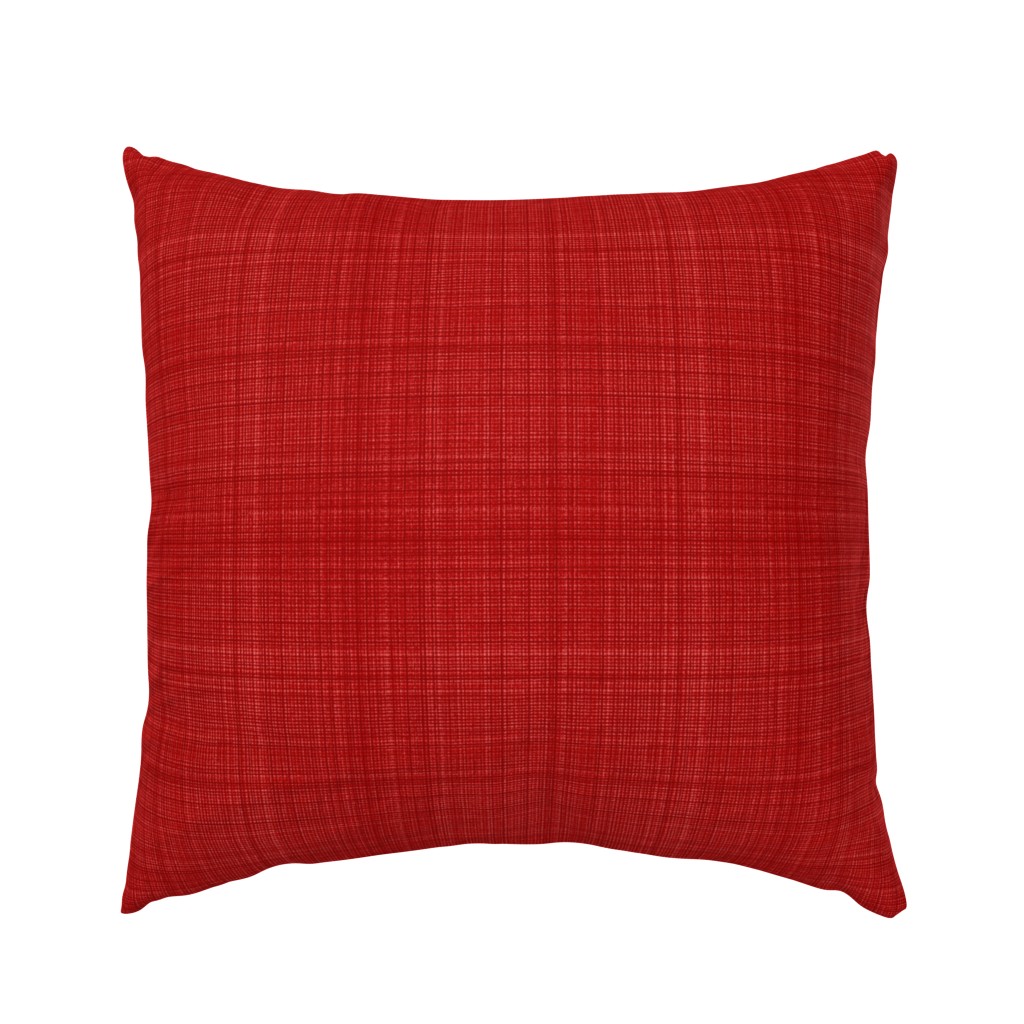 Classic Gingham Checks Plaid Natural Hemp Grasscloth Woven Texture Classy Elegant Simple Red Blender Jewel Tones Autumn Red Berry Dark Red 990000 Dynamic Modern Abstract Geometric