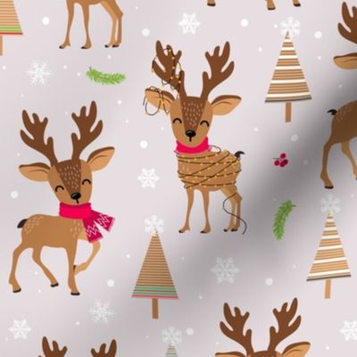 Cute Christmas deer