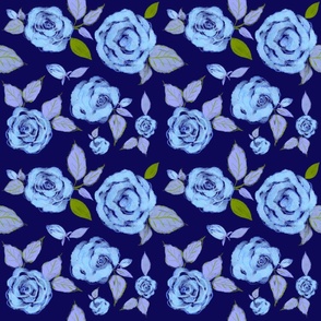 Blue Roses 