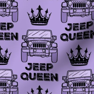 Purple Jeep Queen