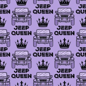 Purple Jeep Queen