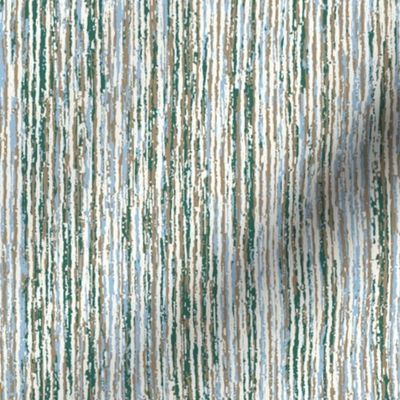 Natural Texture Stripes Blue Brown Green and White Pine Blue Green Turquoise 496B60 Mushroom Brown Gray Taupe 9D8C71 Sky Blue Gray A7C0DA Natural White FEFDF4 Fresh Modern Abstract Geometric