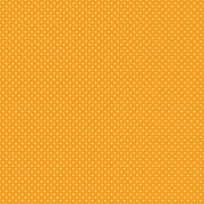 Micro Polka Dot Pattern - Radiant Yellow and White