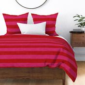 Groovy 3in Valentine Red & Raspberry Stripes 