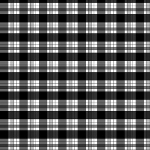 AgathaShirtPlaidGrayscale