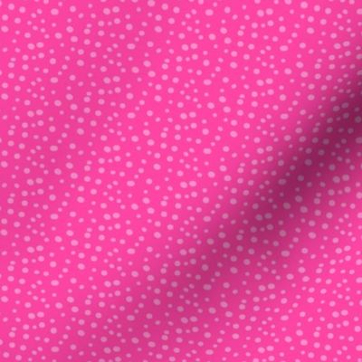 textured blender dots in hot pink