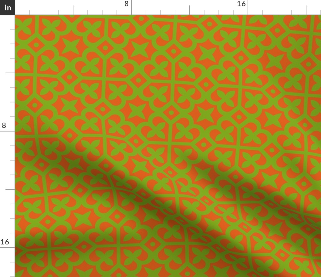 Geometric Pattern: Fleur-de-lis: Viper