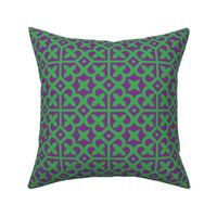 Geometric Pattern: Fleur-de-lis: Iris