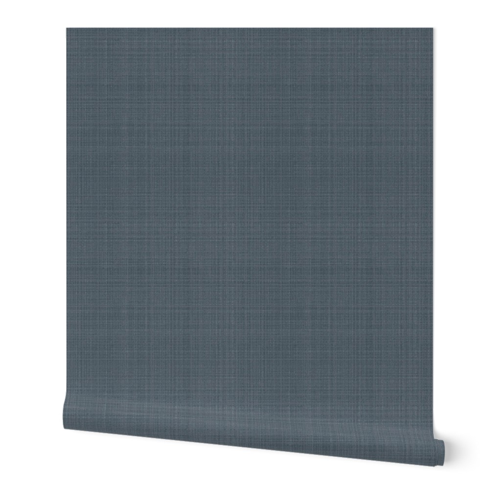 Natural Hemp Checks Grasscloth Texture Benjamin Moore _Hale Navy Blue 434C56 Subtle Modern Abstract Geometric