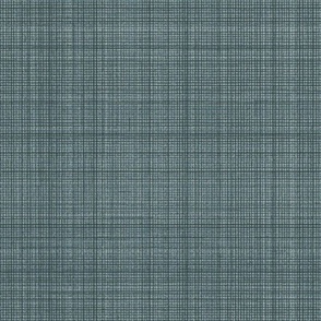 Classic Gingham Checks Plaid Natural Hemp Grasscloth Woven Texture Classy Elegant Simple Blue Gray Blender Earth Tones Neutral Slate Gray 697A7E Subtle Modern Abstract Geometric