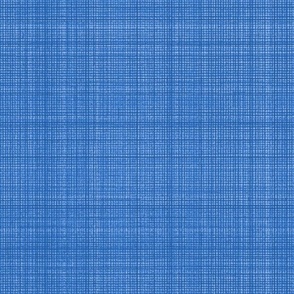 Classic Gingham Checks Plaid Natural Hemp Grasscloth Woven Texture Classy Elegant Simple Blue Blender Earth Tones Neutral Subtle Sapphire Blue 527ACC Subtle Modern Abstract Geometric