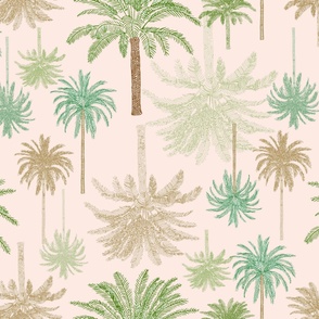 Palms_background creme