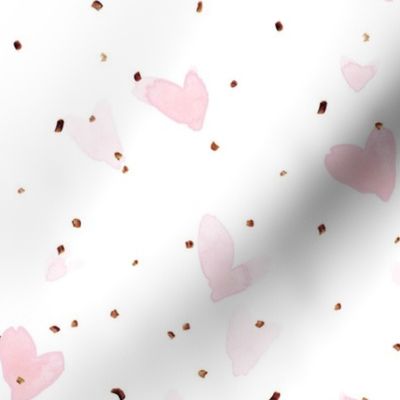 Pastel Hearts and dots