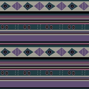 Peruvian Inca Tribal Stripes 2 - Design 12430870