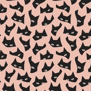 Peek-a-boo cats small scale pink