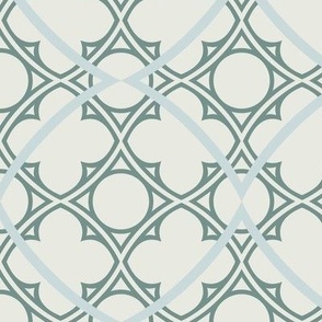 gothic window raster with trellis neutral graphic 3 large mint