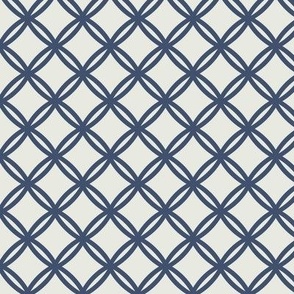 double trellis neutral small blue graphic 9 