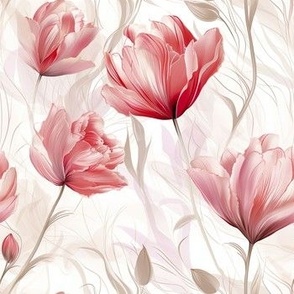 Light tulips