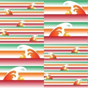 Japanese stripe pattern 5