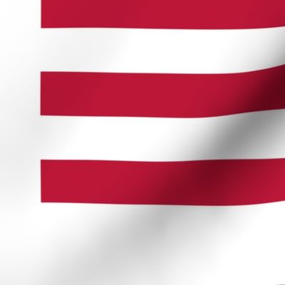 American Flag large square white