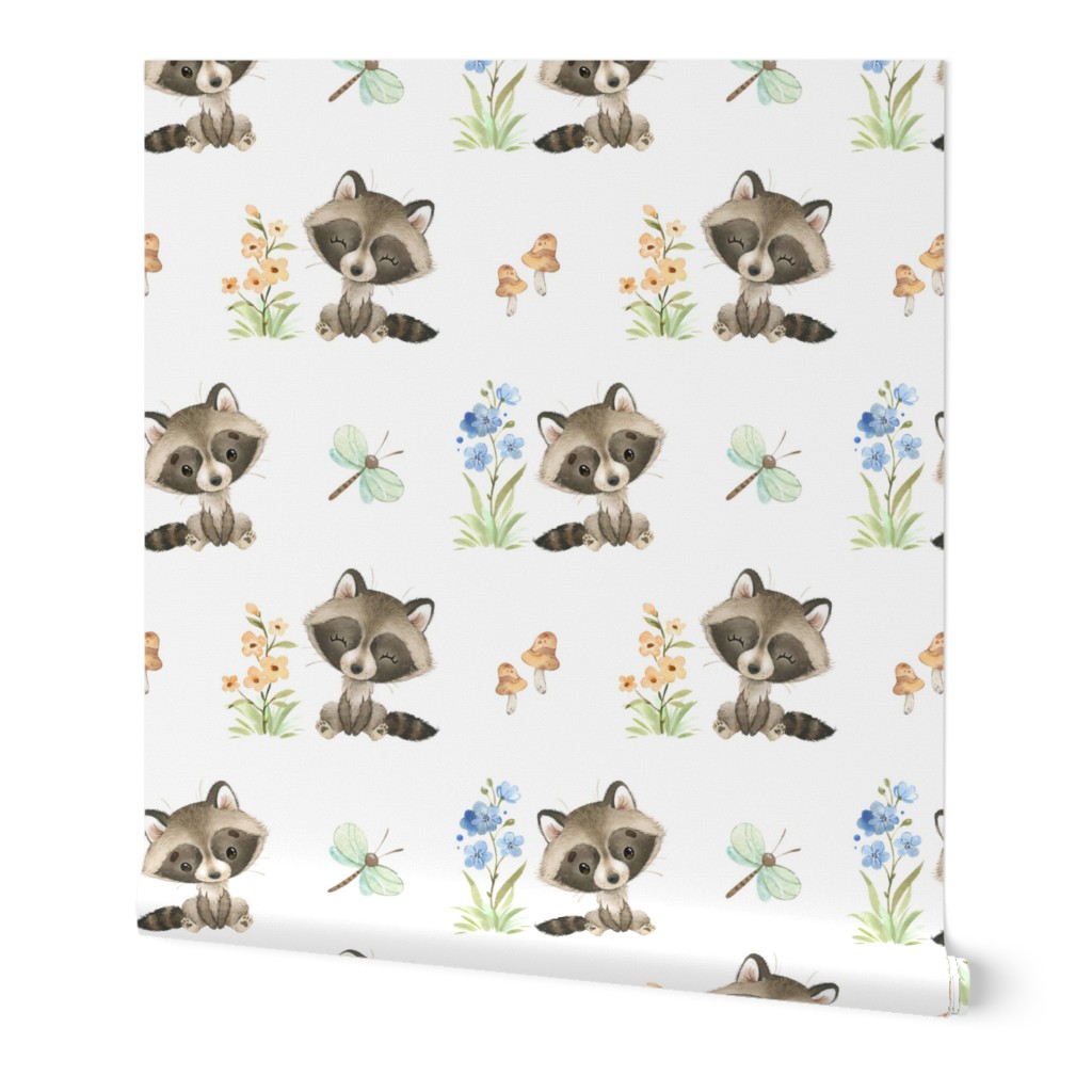 Woodland Animals Raccoon Nursery
