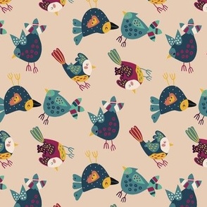For the Birds- Ditsy Pattern