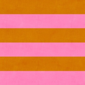 Groovy 3in Pink Sorbet & Desert Sun Stripes 