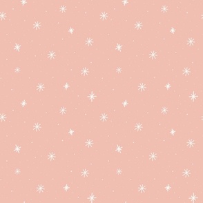 Snowflakes on Pink (Small)