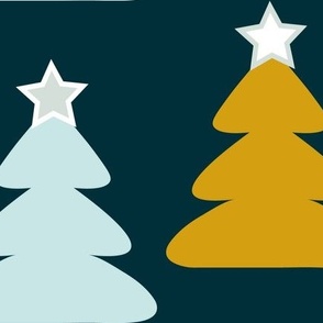 Large holiday tree design