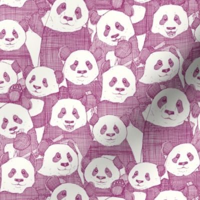 just panda bears berry natural small