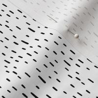 Hand-drawn Black Dots - Graphic Monochrome Small Scale