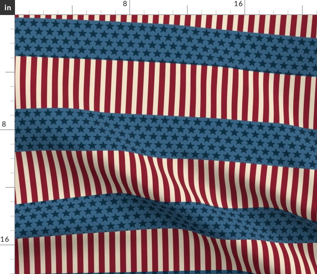 America stars and stripes