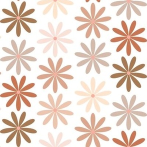 Just Simple Flowers-Boho Cinnamon Bun Palette
