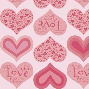Language of Love-a #lovecore Kitch Design-Pinky