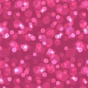Sparkly Bokeh Pattern - Gypsy Pink Color