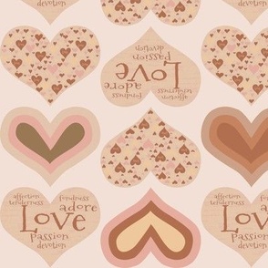 Language of Love-a #lovecore Kitch Design-Boho Cinnamon Bun