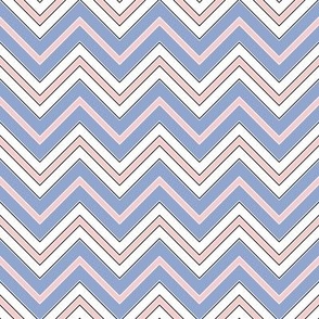 Chevron Pattern | Zig Zags | Serenity and Rose Quartz | Stripe Patterns | Striped Patterns | Color Trends 