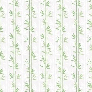 Bamboo Time // Normal Scale // Botanic Vibe //Light Green // Cream Background 