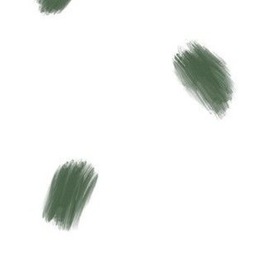 Olive Green Paint Strokes