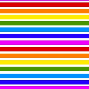 rainbow stripe horizontal