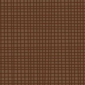 Brown crosshatch