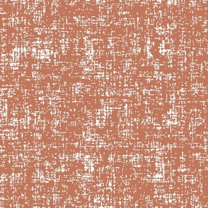 Terracotta worn fabric texture solid