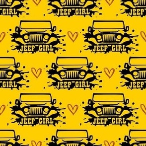 Small Jeep Girl Yellow