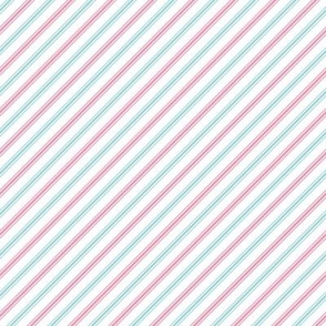 candy cane stripes pink blue SM - christmas wish collection