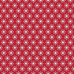 snowflakes red SM - christmas wish collection