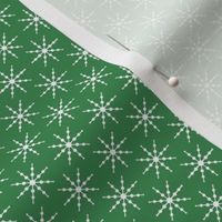 snowflakes green SM - christmas wish collection