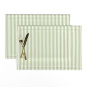 *Candy Stripe Fresh Green On White Dove