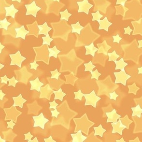 Starry Bokeh Pattern - Butterscotch Color