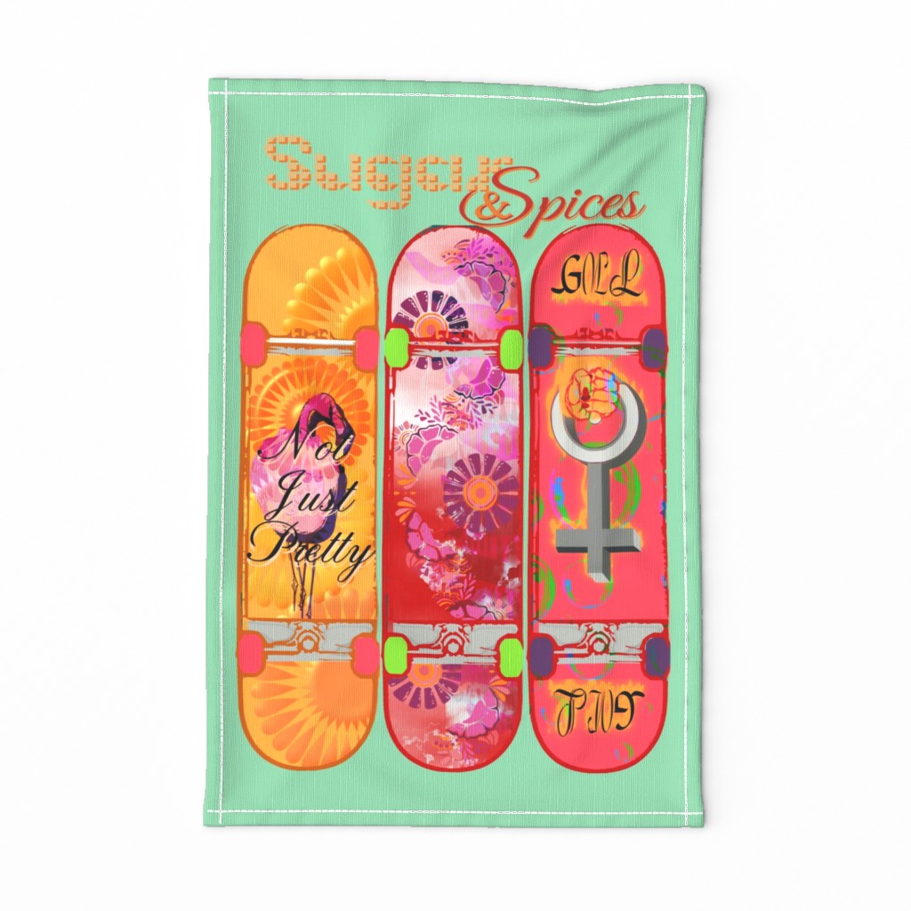 WH-Skateboard - Sugar And Spice-Poster