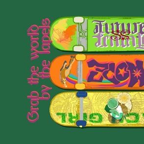 WH-Skateboard - Citrus Blend Poster